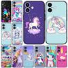 Protective Cover Unicorn Cartoon Horse for Apple iPhone 16 15 14 11 Pro Max 6 7 8 Plus + SE2 SE3 SE 2022 2020 8+ Phone Case