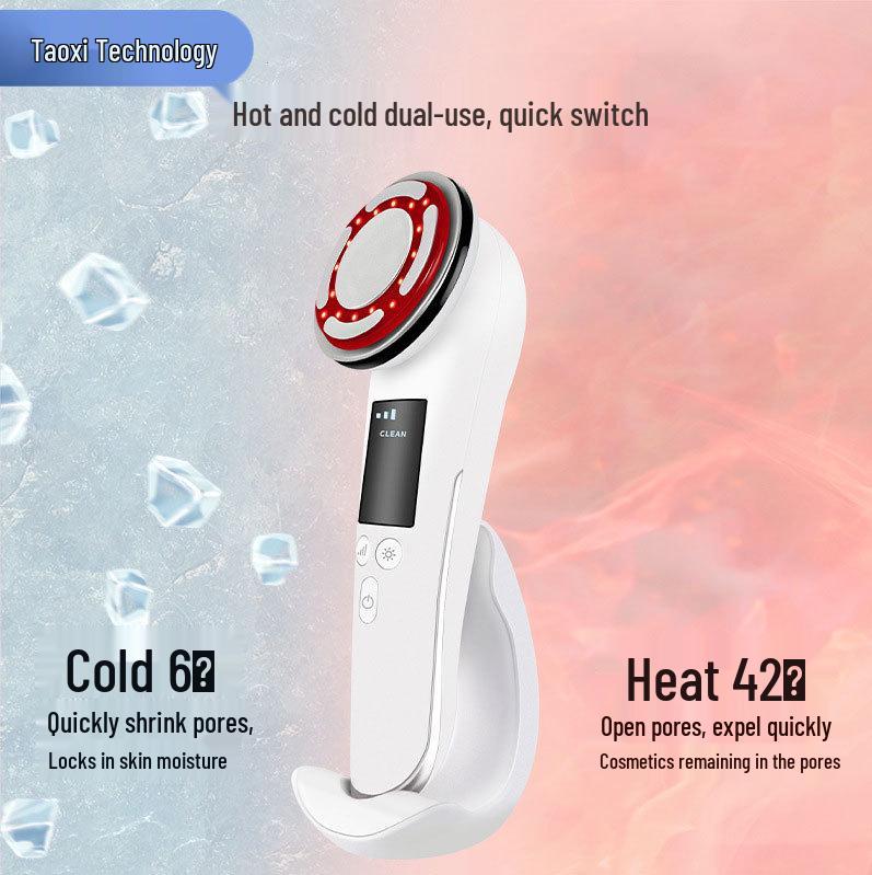 EMS Microcurrent Beauty Device: Home Use Face-Lifting, Firming, and Slimming Photon Skin Rejuvenation, Anti-Aging Massage Tool.