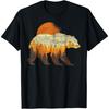Outdoor Natur Vollmond Bäume Tierwelt Wald Tier T-Shirt