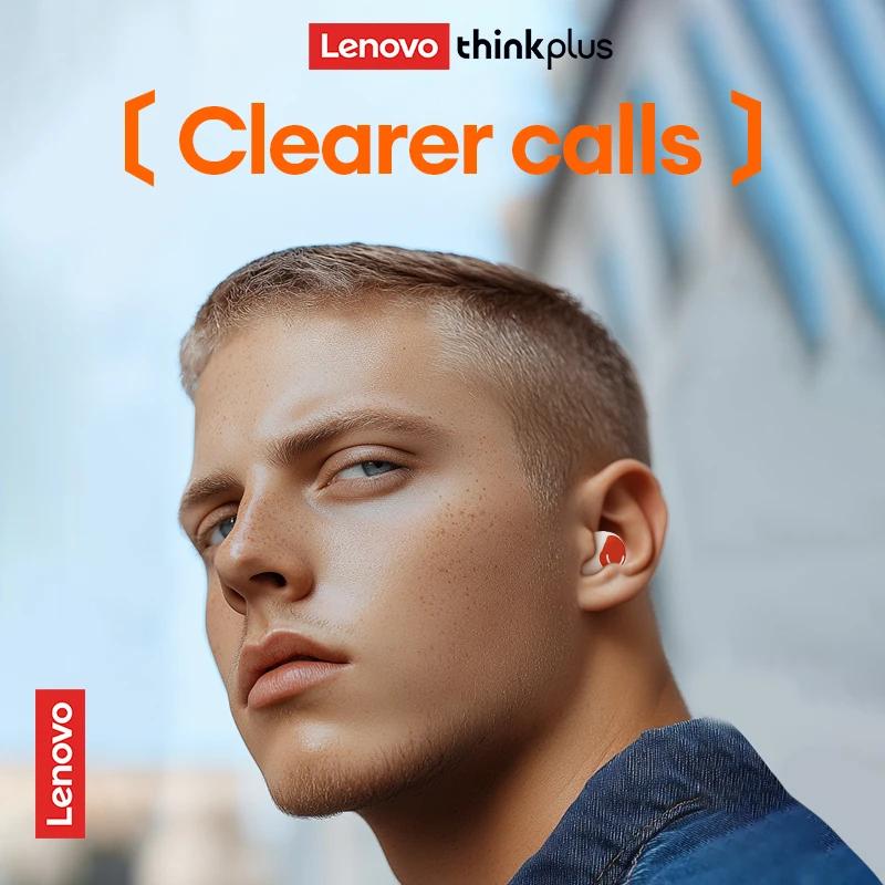 Original Lenovo LP26 TWS Wireless Bluetooth V5.4 Earphones Low Latency Music Sport Earbuds Hi-Fi Daul Mode Gaming Headphone New
