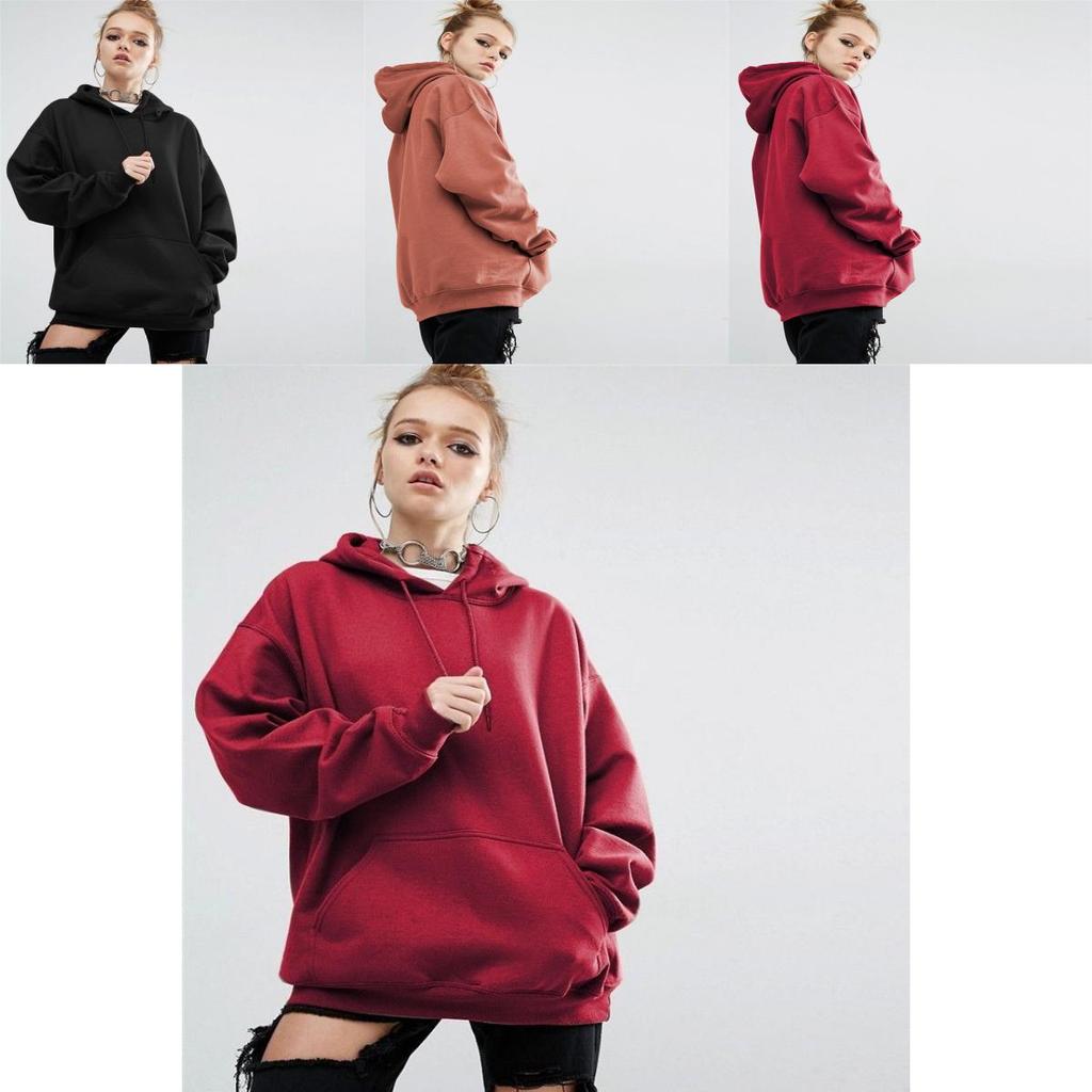 Cozy Autumn And Winter Pure Color Sweater With Long Bat Sleeves