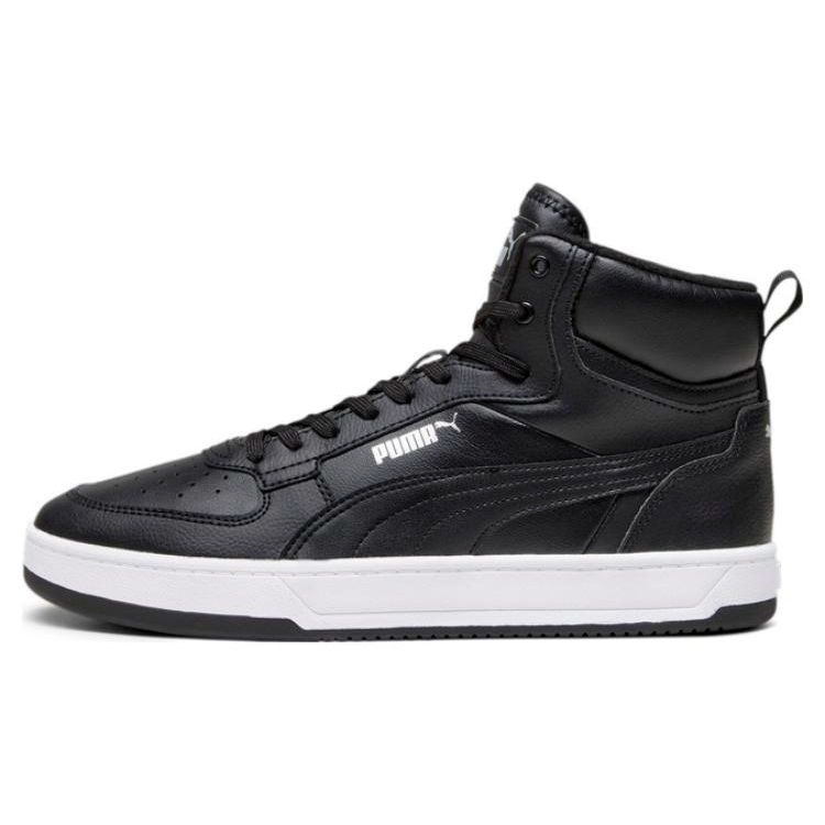 Puma Padded Comfortable Round Toe High Top Sneakers Unisex Sneakers Black 392333-02