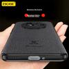 ESCASE Honor Magic4 Phone Case, Honor Protective Cover, Creative Full-Edge Anti-Drop Leather Back Cover, ES-19 Deep Black