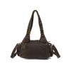 Spring and Summer Women's Leopard Print Washed Tote Bag, Multifunctional European and American Shoulder Bag, Fashionable Hand-held Crossbody Bag