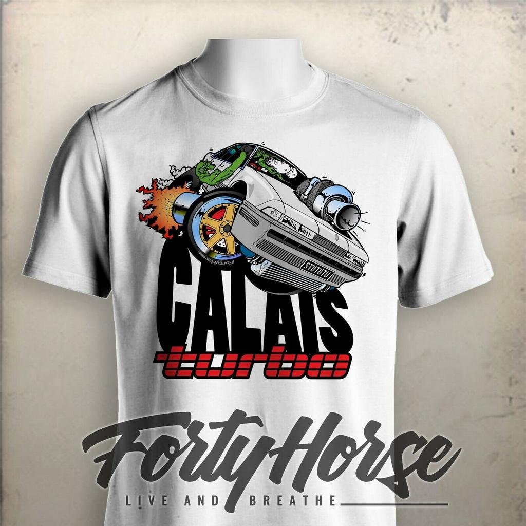 Holden T Shirt Vl Turbo Calais White