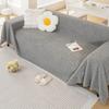 Modern Simple Solid Sofa Throw Cover Non Slip Sofa Towel Nordic Dust Protection Sofa Mat Blanket