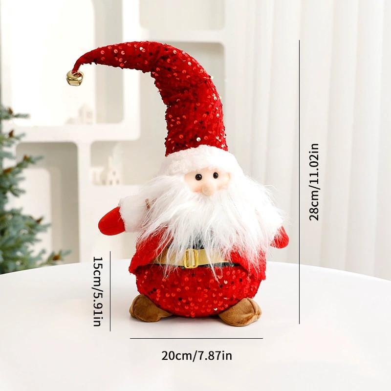 

Christmas Santa Snowman Reindeer Plush Figures For Festive Home Decor And Holiday Gifts Elder