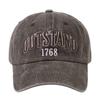 Washed Denim Old Baseball Hat Men's Retro Fashion American Gray Sun Protection Baseball Hat Summer Women