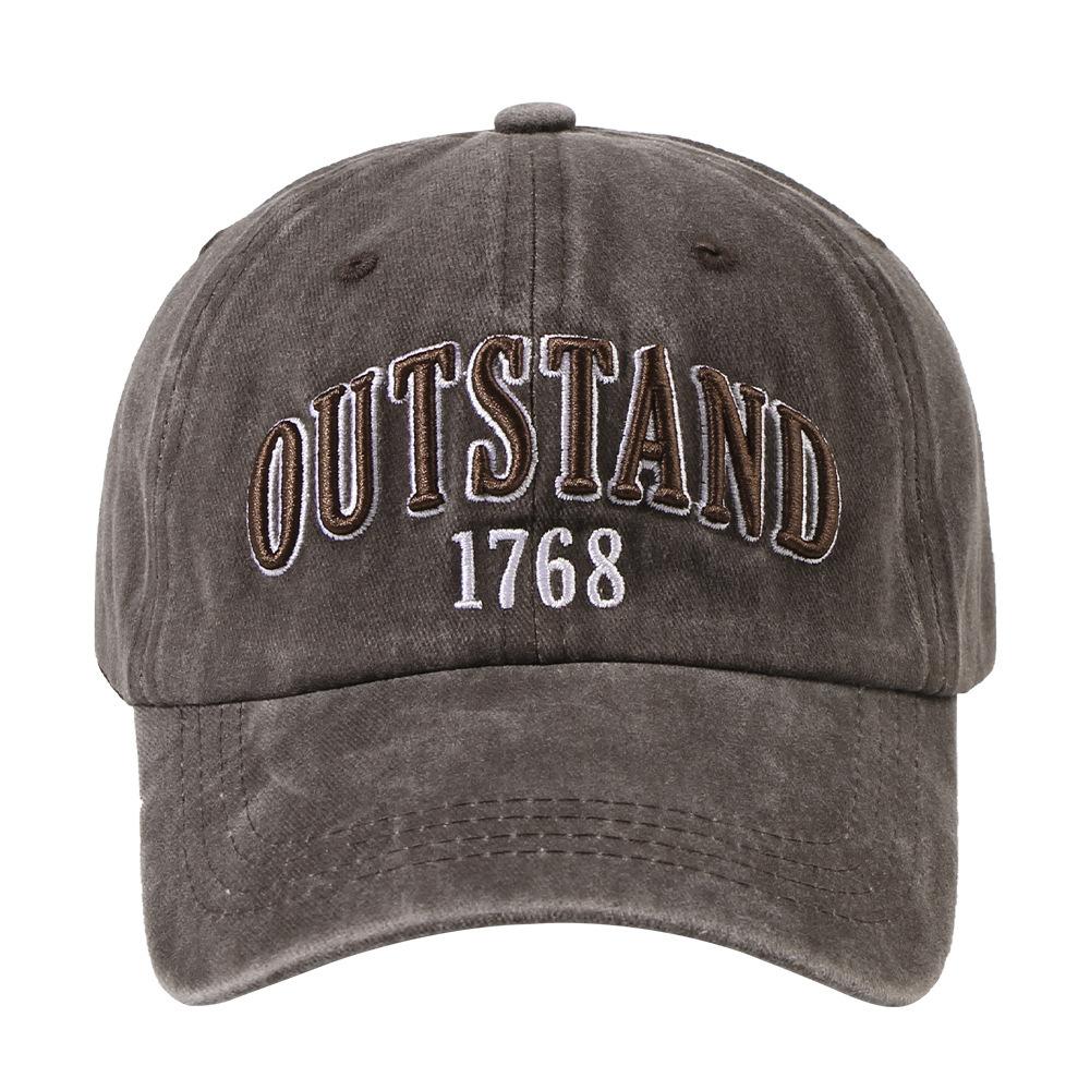 Washed Denim Old Baseball Hat Men's Retro Fashion American Gray Sun Protection Baseball Hat Summer Women