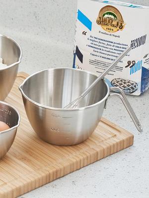 Reborn. J 304 Stainless Steel Handle Mixing Measuring Cup 500ml
