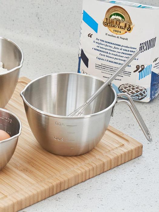 Возрождается. J 304 Нержавеющая сталь Ручка Смешивание Измерительный стакан 500 мл 500ml mixing measuring cup