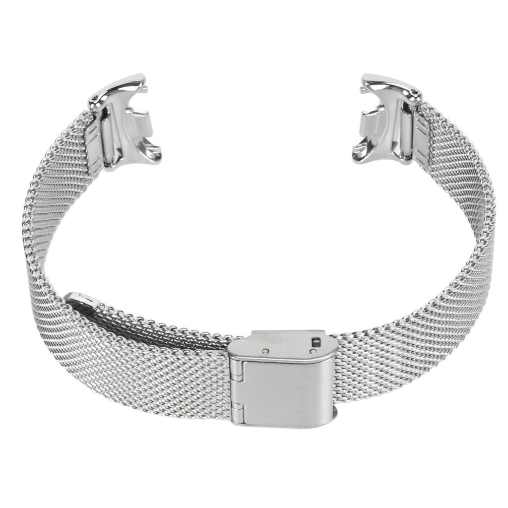 Adjustable Replacement Watch Strap Breathable Folding Clasp Quick Release Stainless Steel Watch Band for Mi Band 8