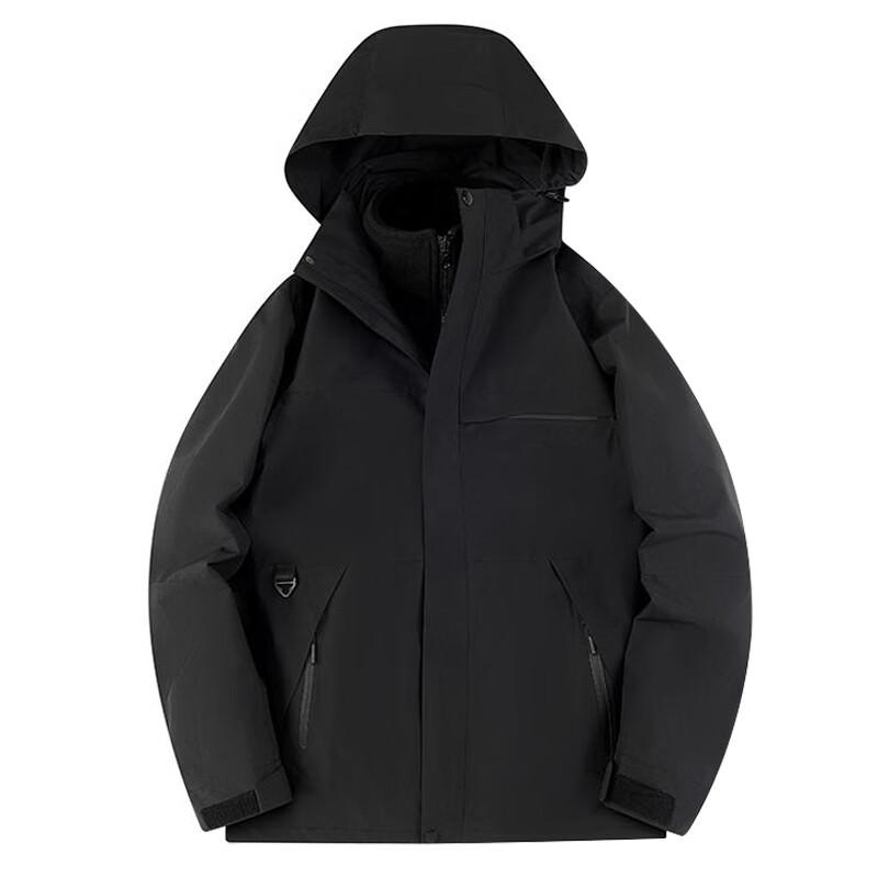 Zheng Zhan Hu Unisex 3-in-1 Outdoor Ski Jacket J25861