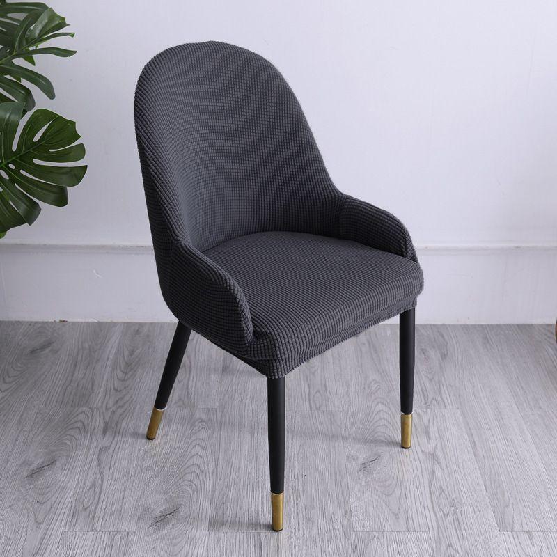 Armchair Cover Dinning Slipcover Chair Protector Curved Removable Antiskid