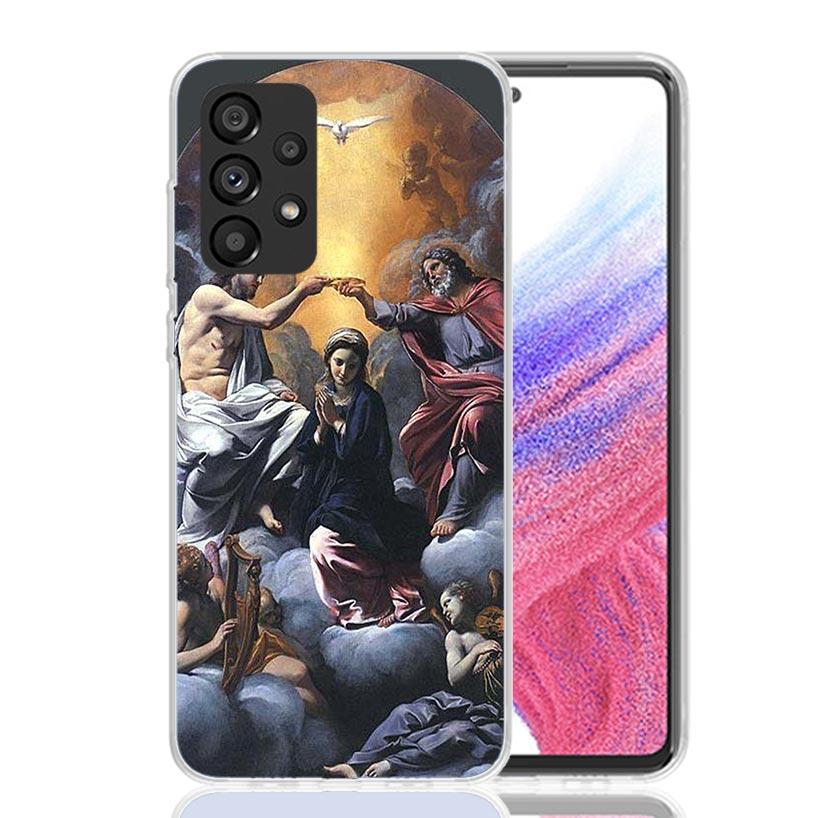Renaissance Art Painting Phone Case For Samsung Galaxy A13 A14 A15 A16 A53 A54 A55 A56 A33 A34 A35 A36 A23 A24 A25 A26 A05S A04S
