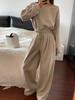 2025 Women's European Cross-Border Fashion Sportswear Set: Autumn/Winter Loose Fit, Age-Reducing, Chic Hoodie & Casual Two-Piece Outfit