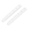 2Pcs Electric Guitar Nut Bone 6 String Pre Slotted Guitar Nut Replacement for Strat