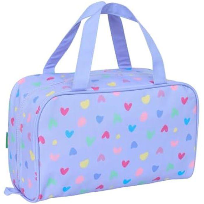Toiletry Bag - SAFTA - Benetton Lila - Soft - Zipped - Trolley Adaptable