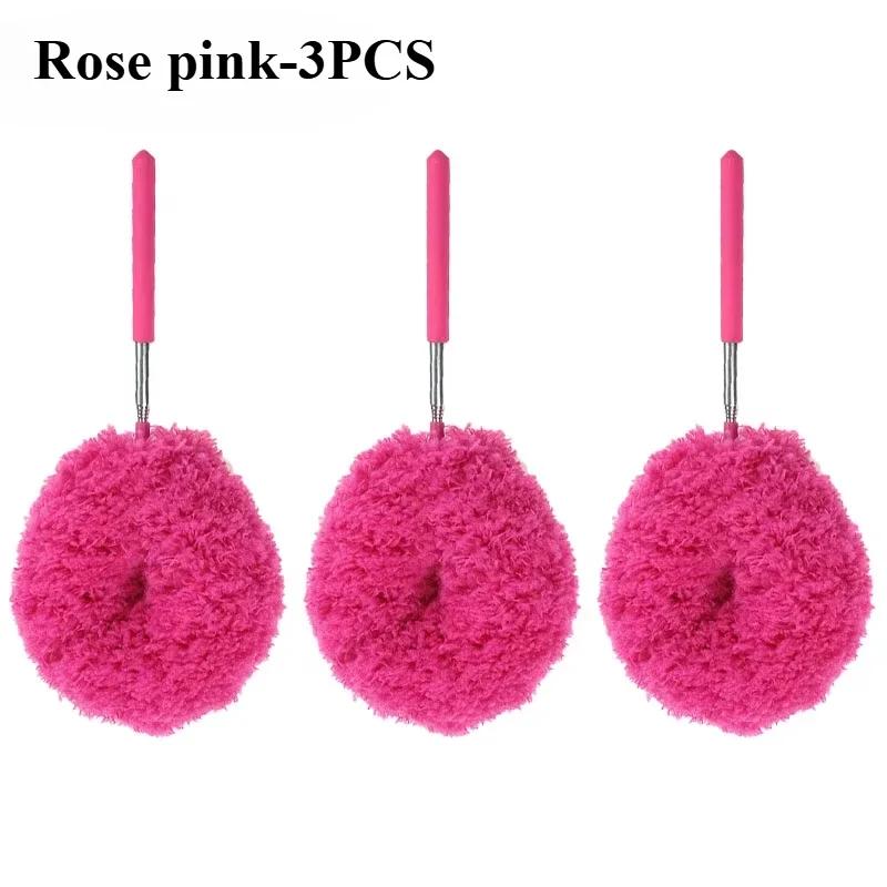 Extendable Feather Duster for Home Cleaning Washable Reusable Dusting Stick for Ceiling Corner Gap Furniture