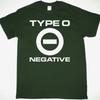 Vtg TYPE O NEGATIVE Band For Fans Cotton Green Unisex All Size Shirt C264