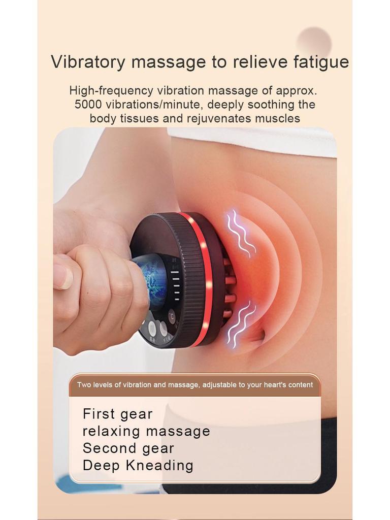 Customized Electric Meridian Brush Massager for TCM Physiotherapy and Health Preservation.