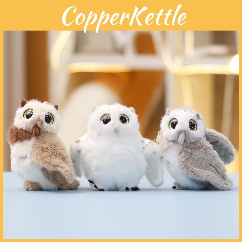 Cute Owl And Eagle Cartoon Plush Doll Pendant Keychain For Kids And Gift