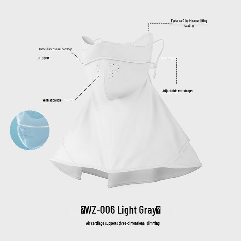 Zhugang Women s 3D Sun Protection Face Mask