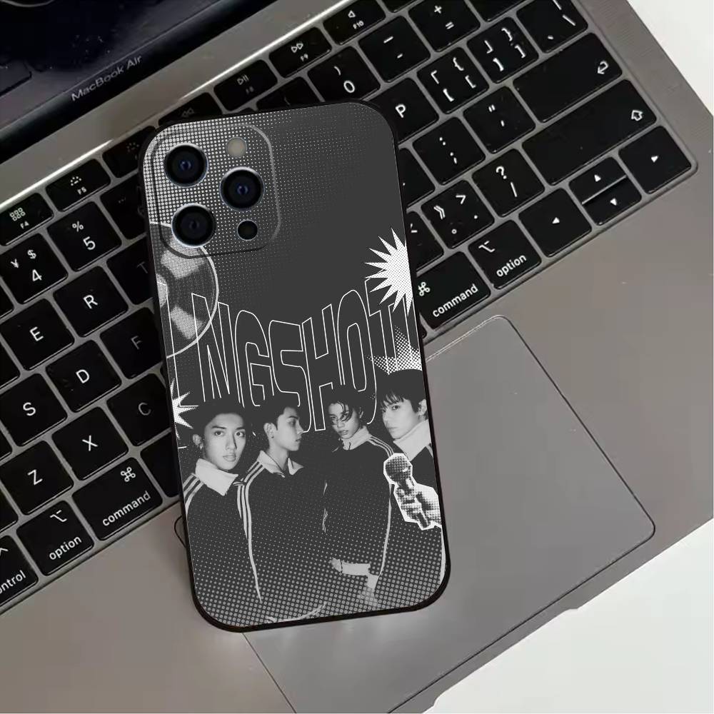 LNGSHOT Hip-hop Phone Case For iPhone 17,16,15,14,13,12,11 Plus,Pro Max,XS,Soft Silicone Black Cover