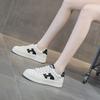 Little white shoes women's autumn and winter new shell head platform biscuit shoes versatile four seasons sports style casual board shoes flat shoes