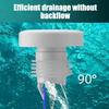 Floor Drain Seal Connector Plug Silicone Bathroom Sewer Seal Ring Kitchen Sink Sewer Pipe Plug Anti-odor Leakage 1PC