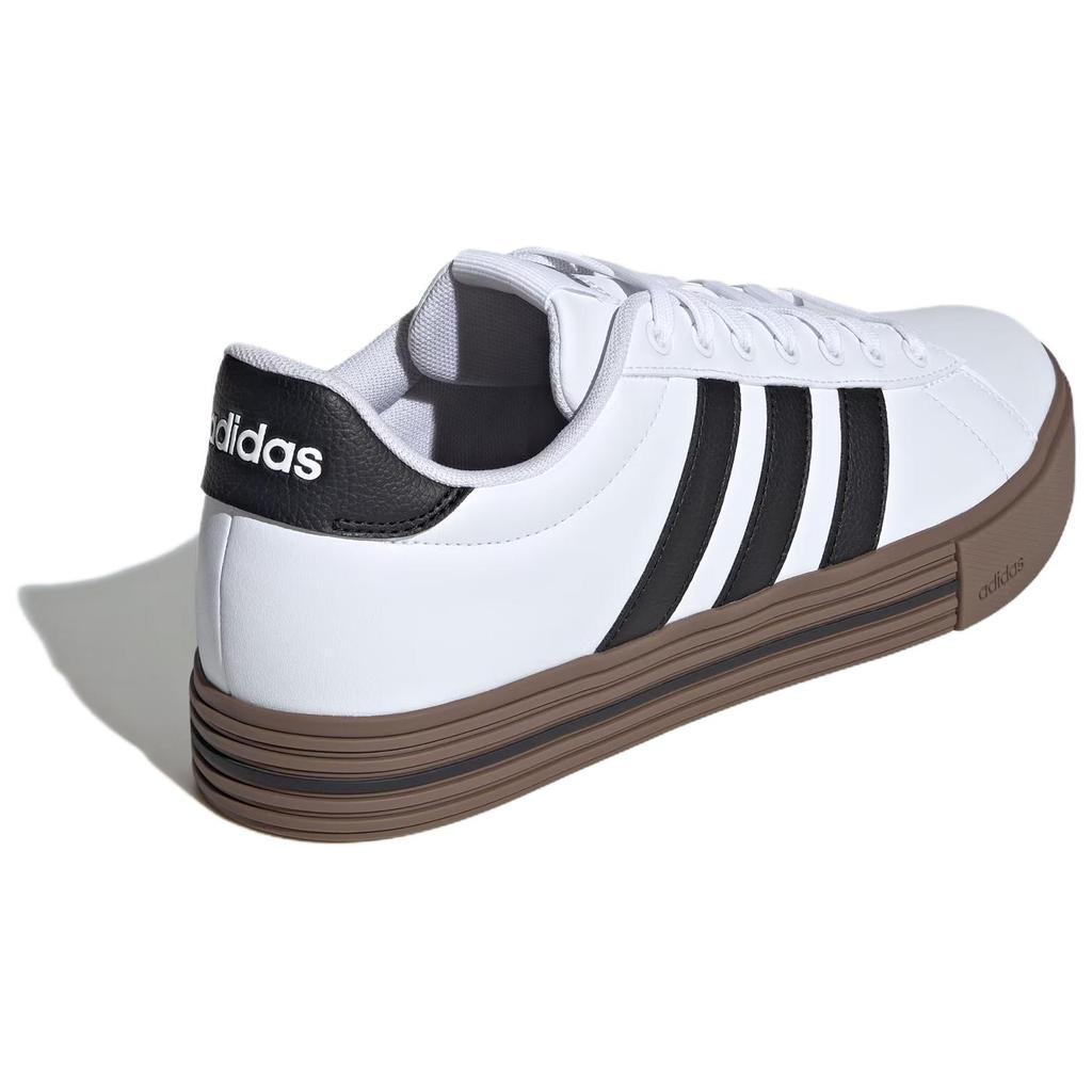 Adidas Denní 4.0 Bílé Černé Gumové Unisex Tenisky Core-Black Obuv-Bílá JR0077