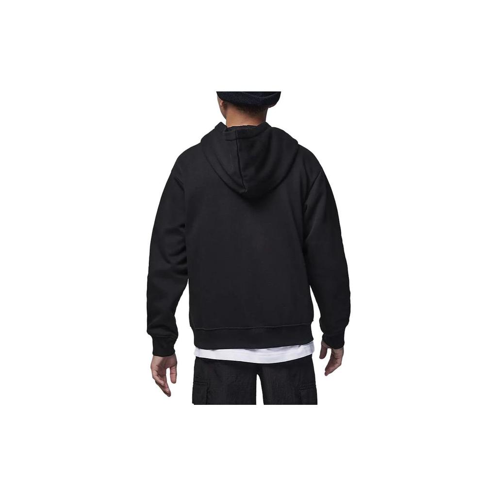 Jordan Numeric Hooded Casual Fleece Sweatshirt Kids Tops Black FV3203-010