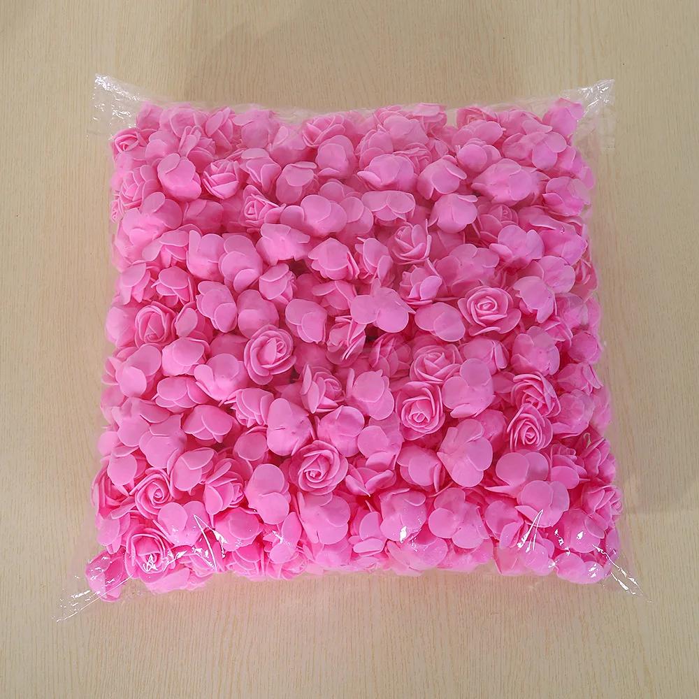 Artificial Foam PE Rose Heads Artificial Roses DIY Valentine's Day Rose Wedding Candy Box Decoration Material