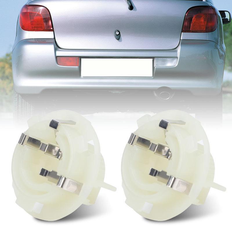 1 Coppia Portalampada Luce Freno Per Toyota Yaris 2001 2002 2003 2004 2005 Portalampada Lampadina Luce Freno Posteriore 9006981014 90069-81014