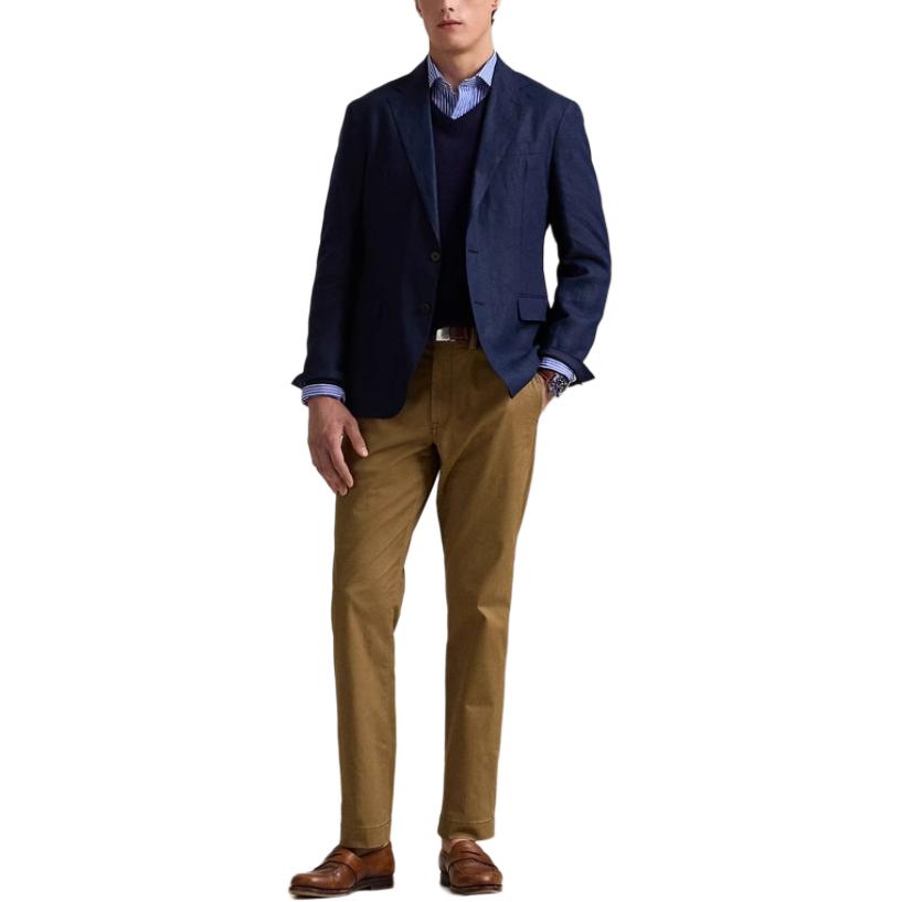 Polo Ralph Lauren SS25 Casual Pants Men's Honey Brown MNPOPNT14G20689-200