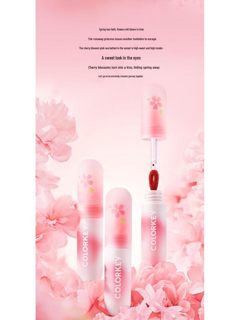 Colorkey Velvet Matte Lip Mud - Egg Series Lip Gloss for Women