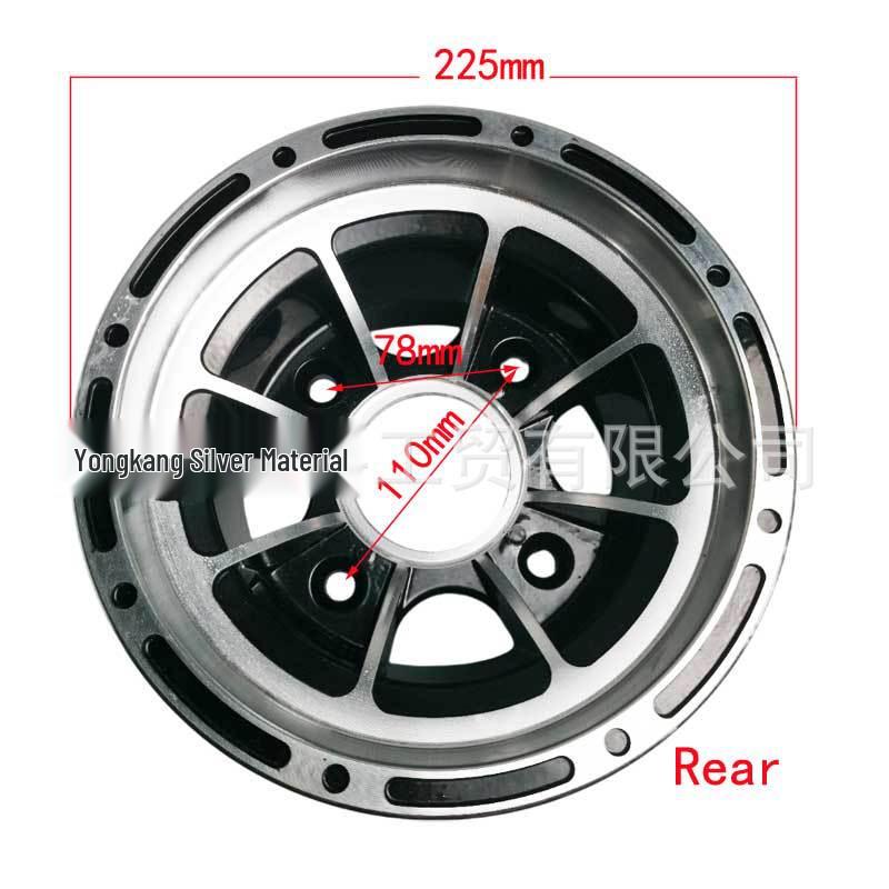 19x7.00-8 ATV Karting Beach Car Aluminum Alloy Wheel Rim & 18x9.5-8 Hub