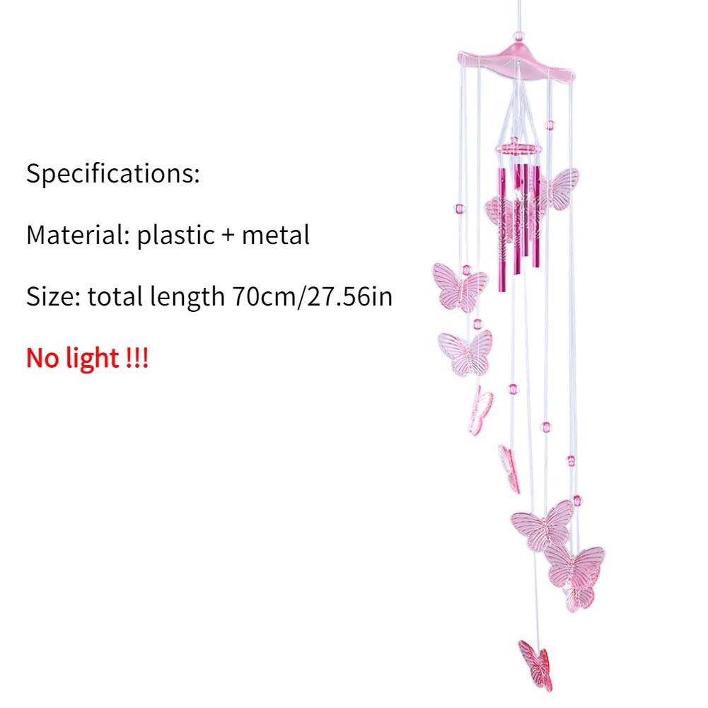 

Светодиодный меняющий цвет солнечный ветряной колокольчик свет Водонепроницаемый уличный ветряной колокольчик Свет бабочки Солнечная подвесная лампа для украшения сада