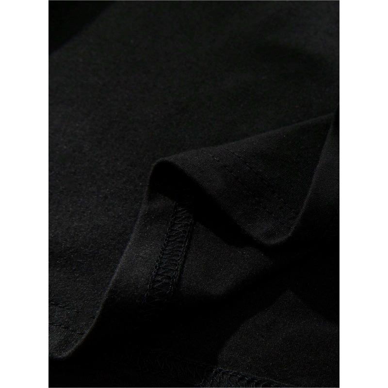 European sizes Men'S Y2K Gothic Motorcycle T-Shirt - Skull & Biker Back Print with "We Only Regret The Rides We Didn't Take" Slogan,