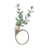Green Leaves Napkin Holder Modern Spring Decoration Loop for Banquet Daily Use