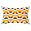 Halloween Orange Series Peach Skin Waist Pillow Cover New Rectangular Sofa Cushion Cover