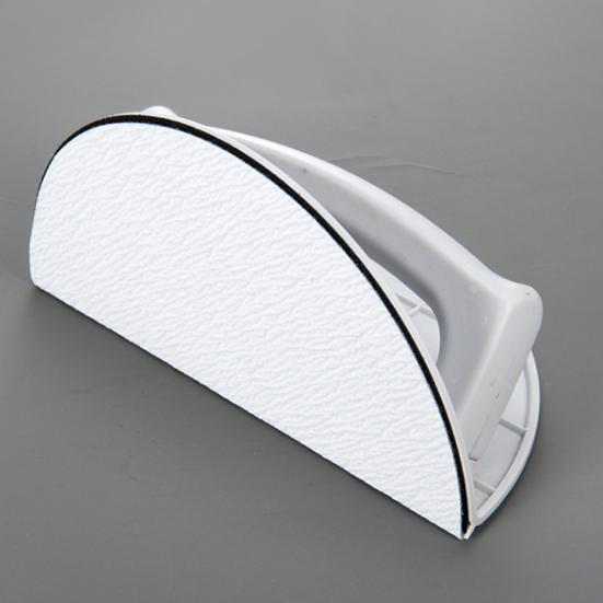 Semi-Circular Angle Sanding Sandpaper Tool with Ergonomic Handle Multifunctional Drywall Corner Sander Polishing Grinding Tool with 10 Sandpapers