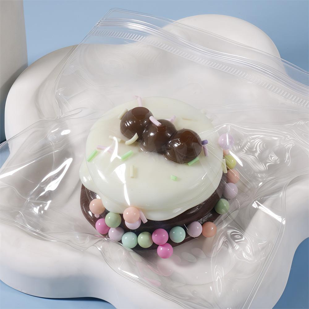 Nieuwe Grappige Decompressie Vent Knijpbal Squishy Stressverlichter Fidget Sensorisch Speelgoed Simulatie Fruit Voedsel Vorm Cadeau voor Verlichting