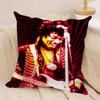 Singer JJimi HHendrix Cushion Cover Silky Short Plush Invisible Zipper Dustproof Sofa Pillow Case for Home Decor