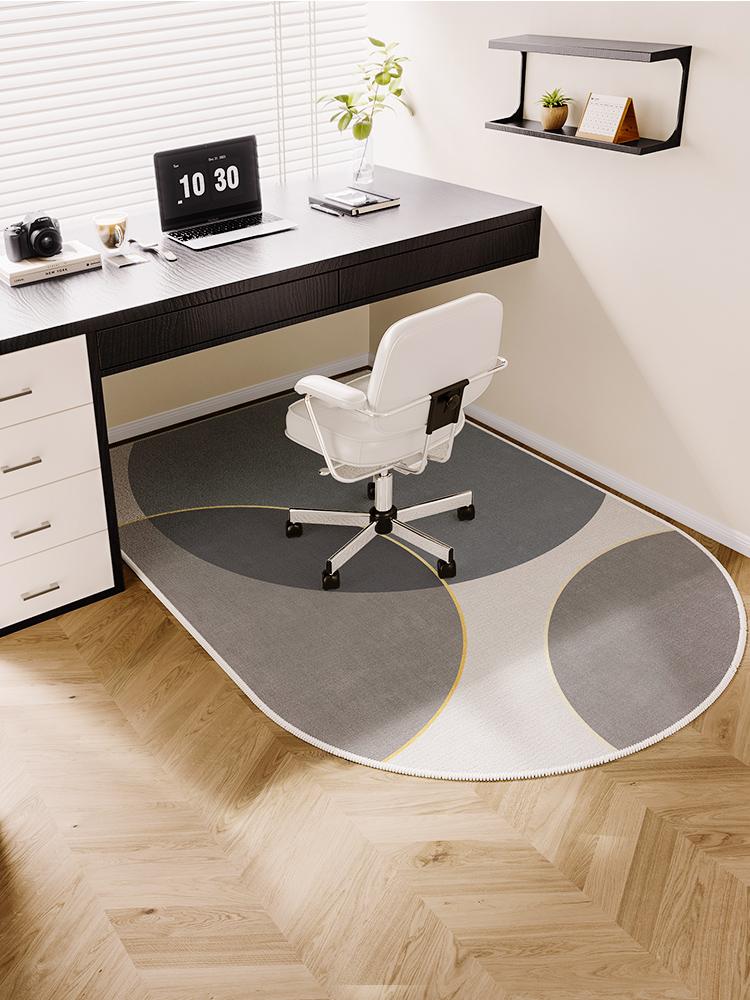 Podložka pod kancelářskou židli na tvrdou podlahu, protiskluzová, víceúčelová ochrana podlahy, koberec pro pojízdnou počítačovou židli