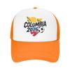 Colombia Football Match  Mesh Baseball Cap Unisex Fashion Sun Hat Canada Mexico Usa Dad Hat Adjustable Summer Trucker Cap