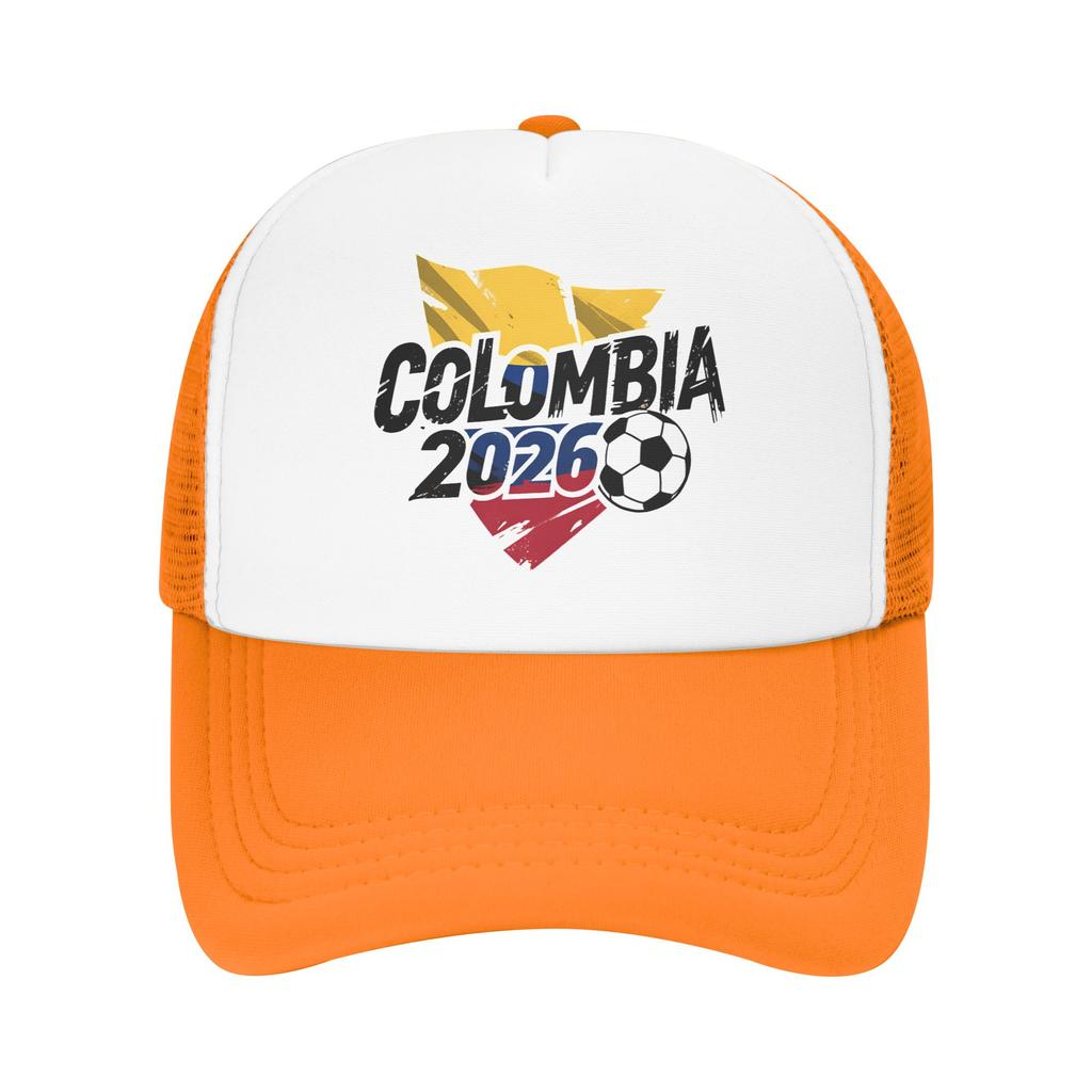 Colombia Football Match Mesh Baseball Cap Unisex Fashion Sun Hat Canada Mexico Usa Dad Hat Adjustable Summer Trucker Cap