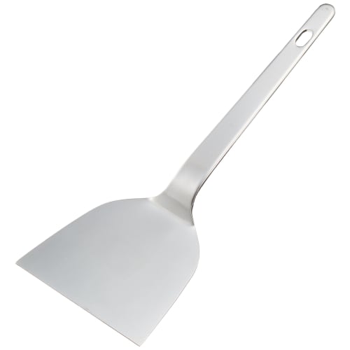 Kanda Kan Okoshi-Kan, Stainless Steel, 90mm, Made In Japan, Tsubame-Sanjo, with Handle, Spatula, Perfect for Okonomiyaki and Teppanyaki, Item Number 0