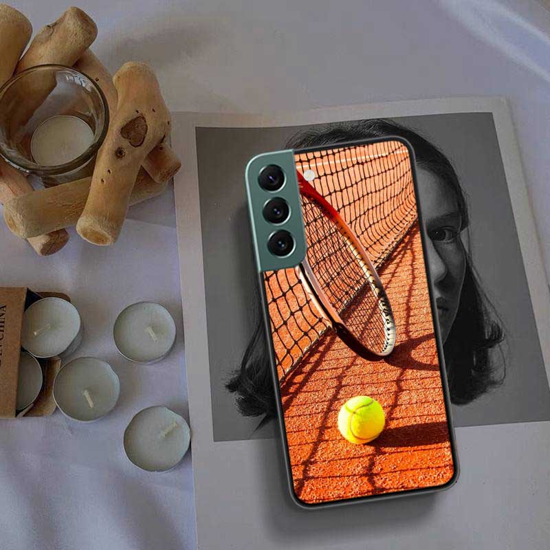 

Теннисный спортивный телефон для Samsung Galaxy S20 FE S21 Plus S22 S23 S24 Ultra чехол S10 S10E S9 S8 S7 Edge чехол силиконовый мягкий чехол Fu Samsung S22 Ultra