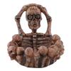 Desktop Ashtray Halloween Skeleton Resin Ashtray, Heat-resistant Gothic Ash Holder, Dark Aesthetic Aliens Decorative Tray for Home Office Outdoor